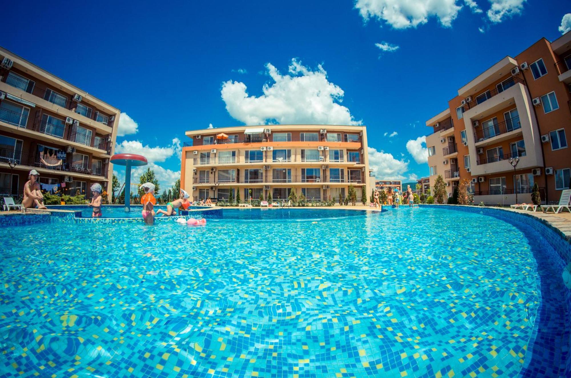 Waterpark Fort Apartments Sunny Beach Dış mekan fotoğraf