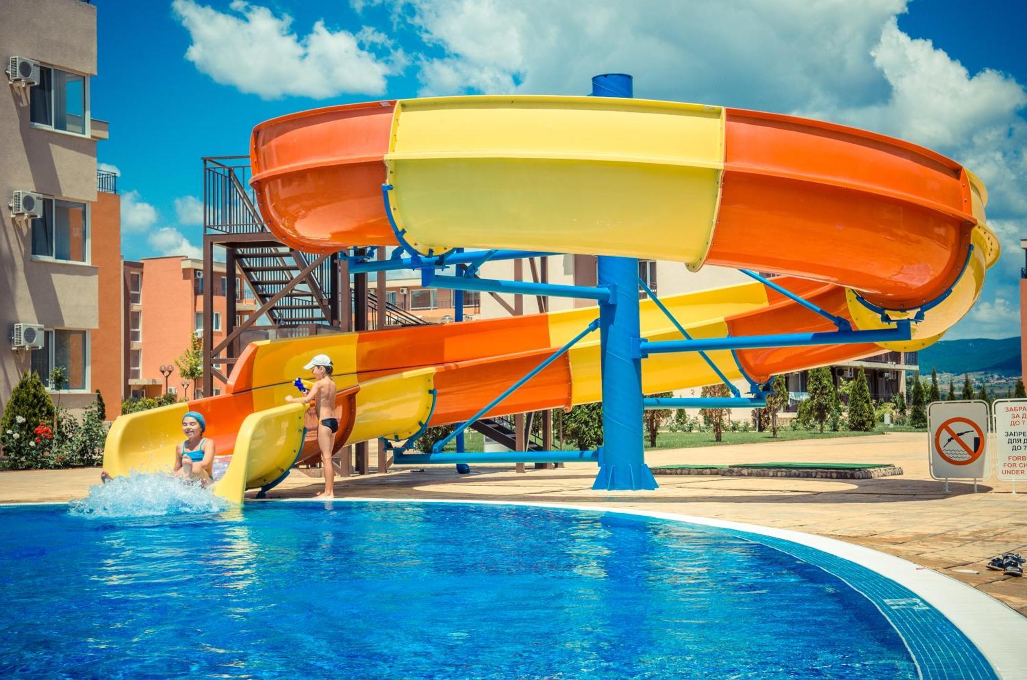 Waterpark Fort Apartments Sunny Beach Dış mekan fotoğraf