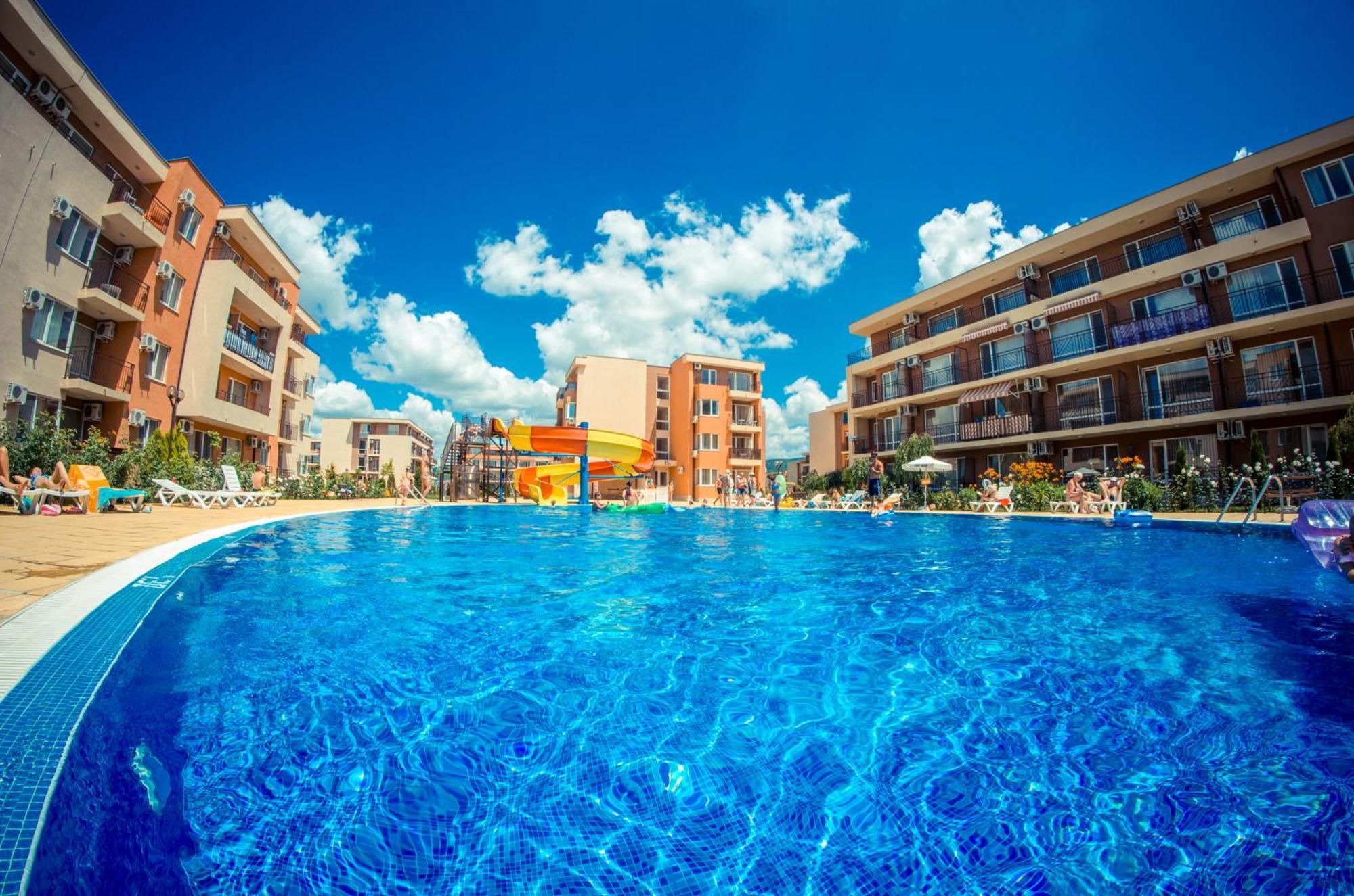 Waterpark Fort Apartments Sunny Beach Dış mekan fotoğraf