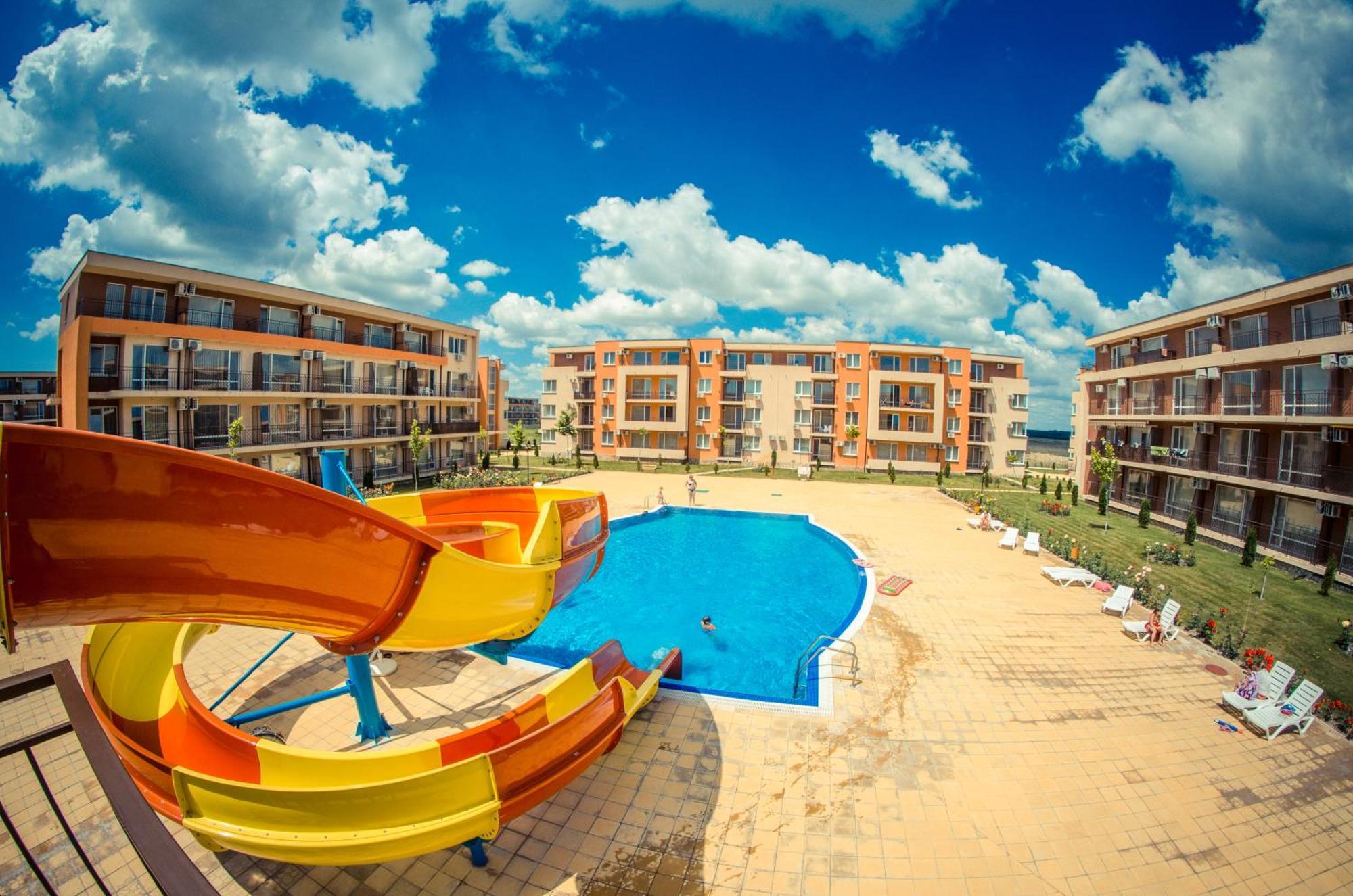 Waterpark Fort Apartments Sunny Beach Dış mekan fotoğraf